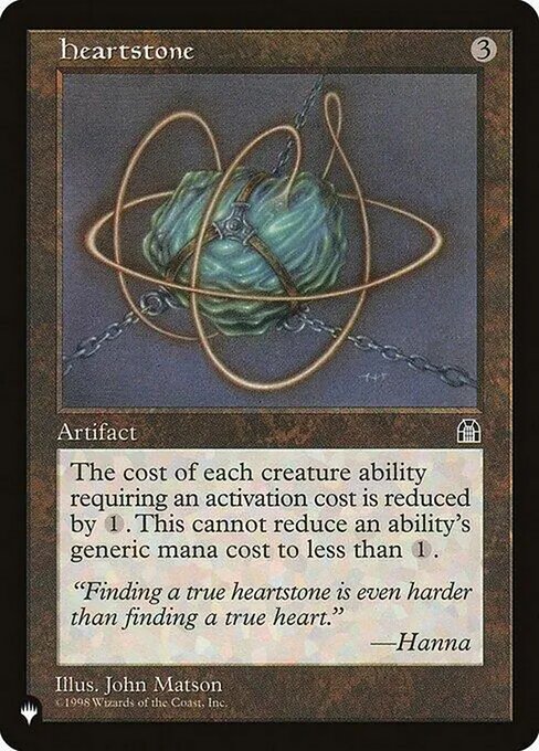 Heartstone from The List