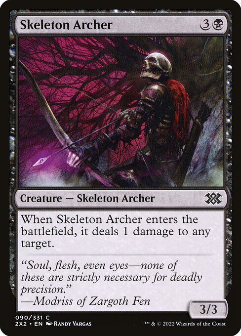 Skeleton Archer from Double Masters 2022
