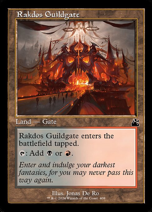 Rakdos Guildgate from Ravnica Remastered