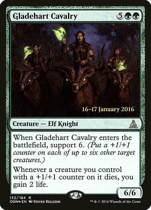 Gladehart Cavalry from Oath of the Gatewatch Promos