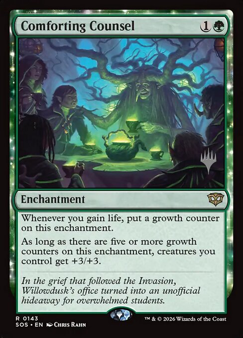 Comforting Counsel from Secrets of Strixhaven Promos