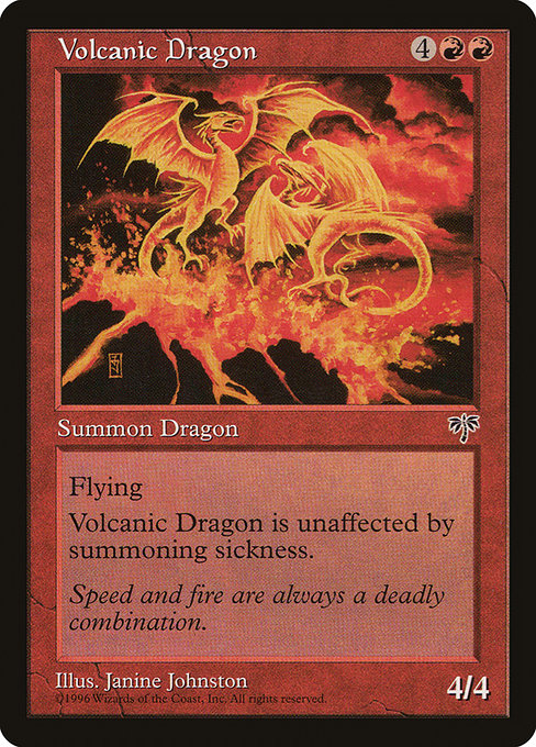 Volcanic Dragon from Mirage