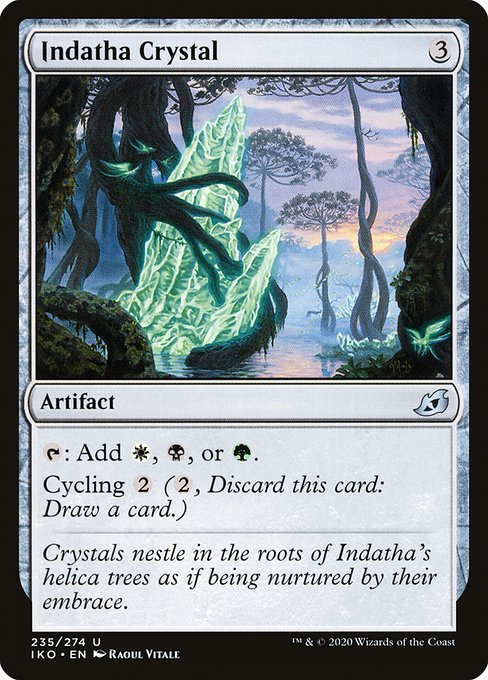 Indatha Crystal highlighted card art