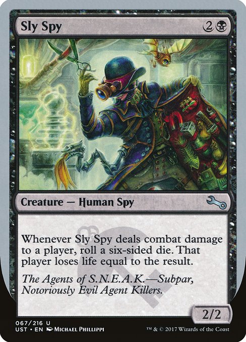 Sly Spy highlighted card art
