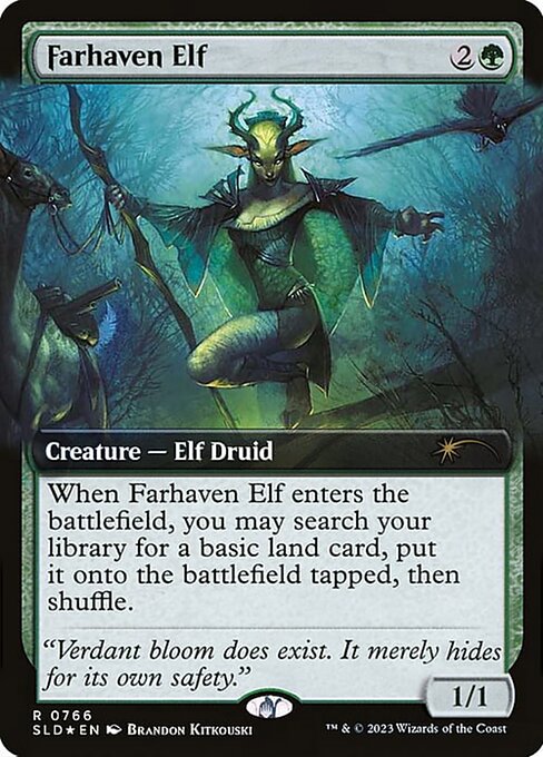 Farhaven Elf highlighted card art