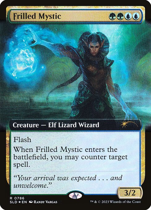 Frilled Mystic highlighted card art