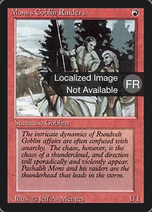 Mons's Goblin Raiders from Foreign Black Border