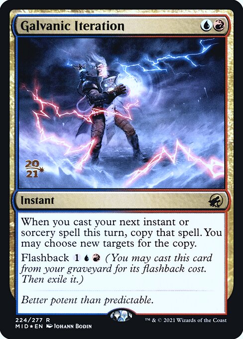 Galvanic Iteration from Innistrad: Midnight Hunt Promos