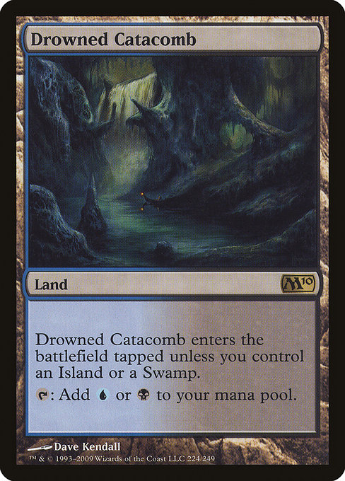 Drowned Catacomb from Magic 2010