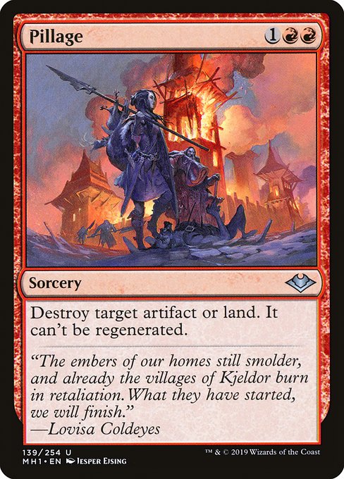 Pillage from Modern Horizons