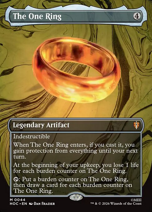 The One Ring from The Hobbit Commander
