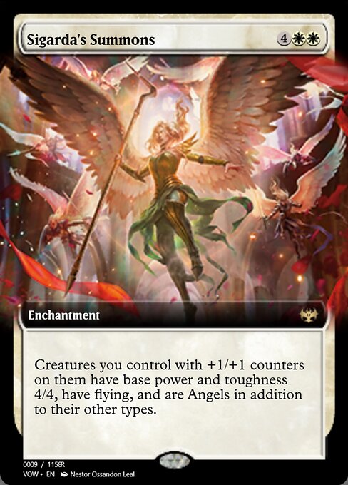 Sigarda's Summons highlighted card art