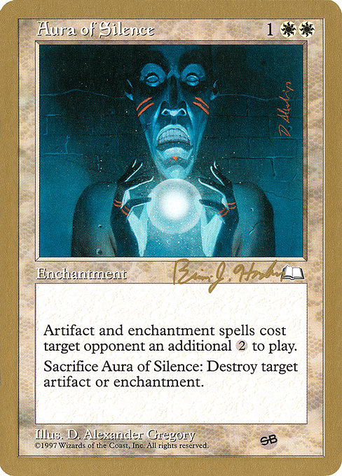 Aura of Silence from World Championship Decks 1998