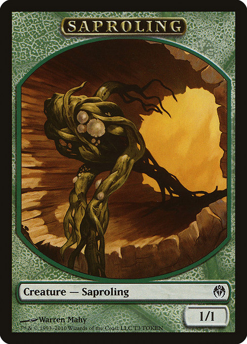 Saproling from Duel Decks: Phyrexia vs. the Coalition Tokens