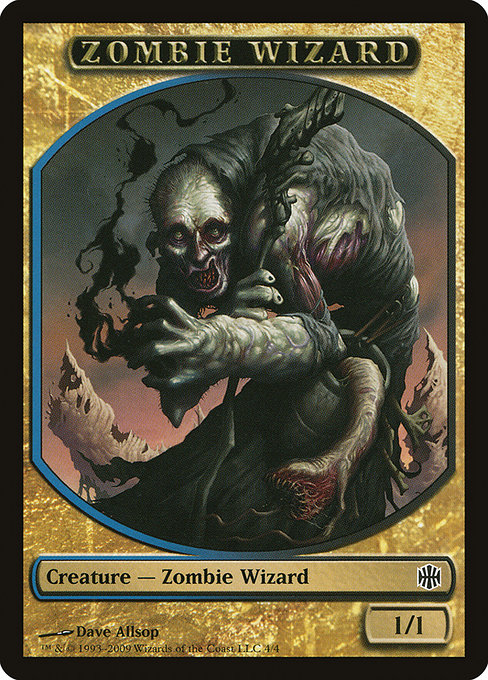 Zombie Wizard highlighted card art