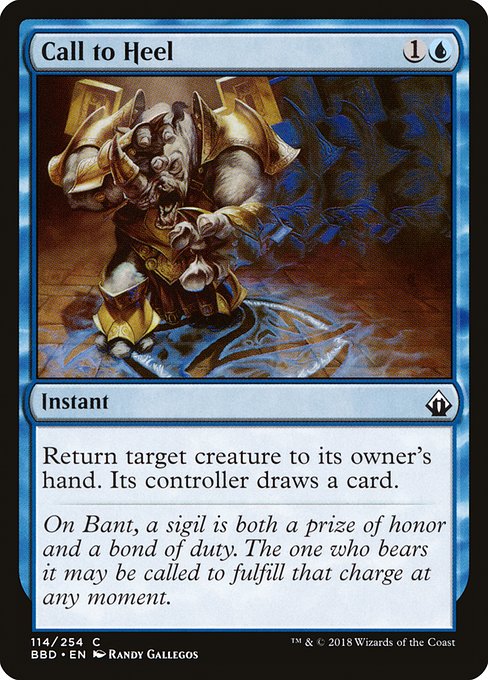 Call to Heel from Battlebond