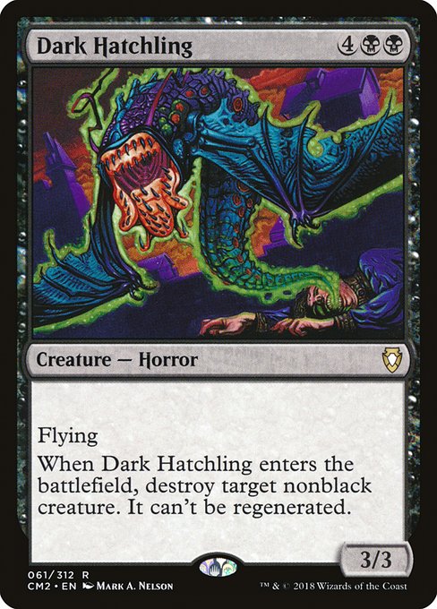 Dark Hatchling from Commander Anthology Volume II