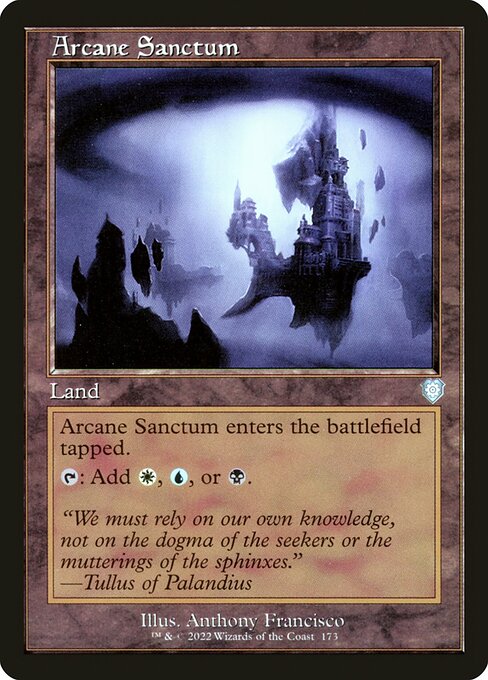 Arcane Sanctum from The Brothers' War Commander