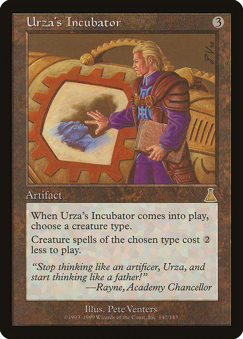 Urza's Incubator from Urza's Destiny