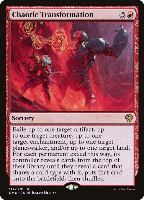 Chaotic Transformation from Dominaria United
