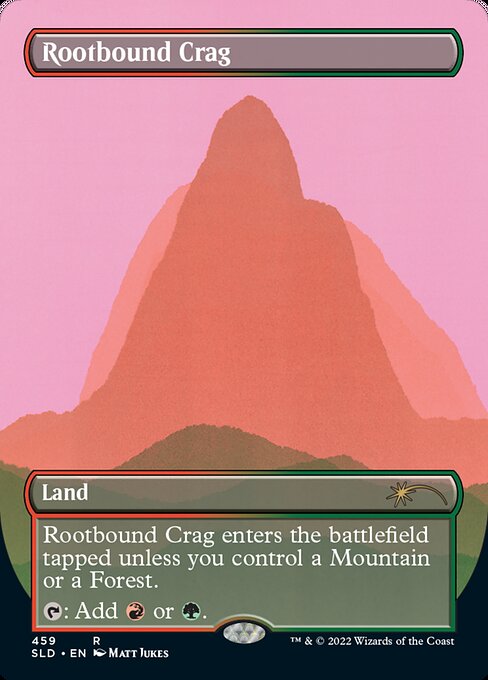 Rootbound Crag from Secret Lair Drop