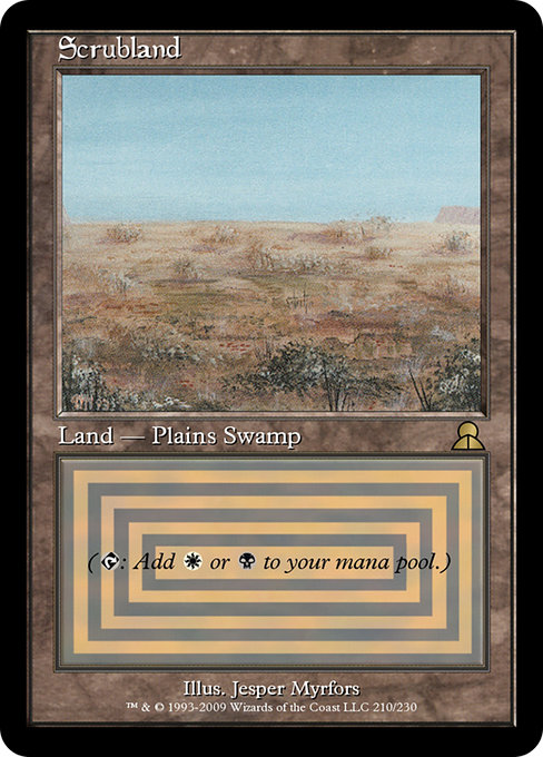 Scrubland from Masters Edition III