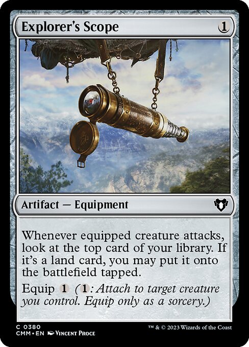 Explorer's Scope from Commander Masters