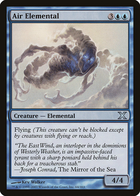 Air Elemental from Tenth Edition