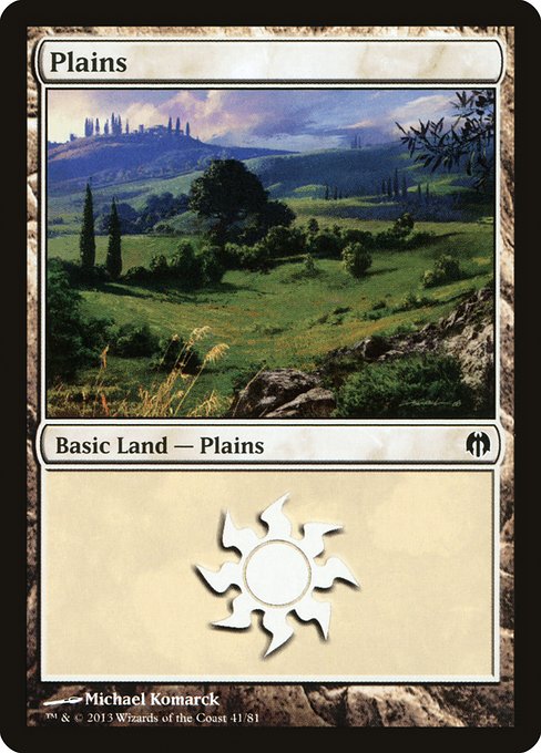 Plains from Duel Decks: Heroes vs. Monsters