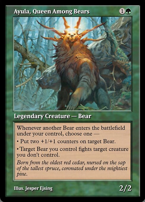 Ayula, Queen Among Bears from Magic Online Promos