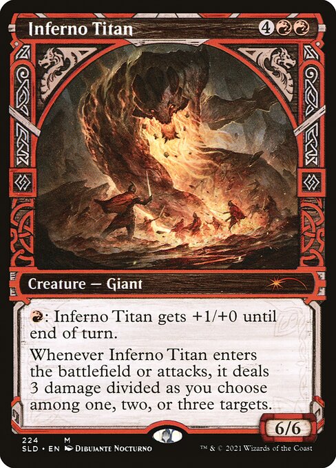 Inferno Titan from Secret Lair Drop