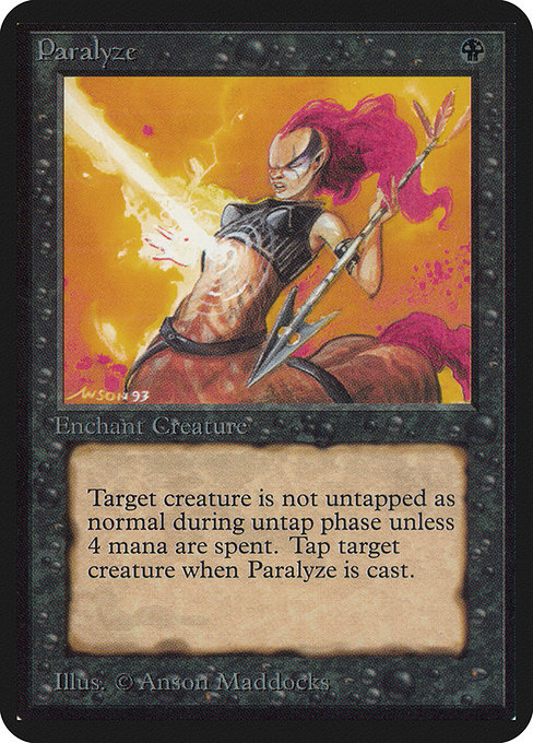 Paralyze from Limited Edition Alpha
