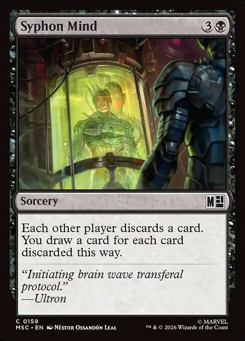 Syphon Mind from Marvel Super Heroes Commander