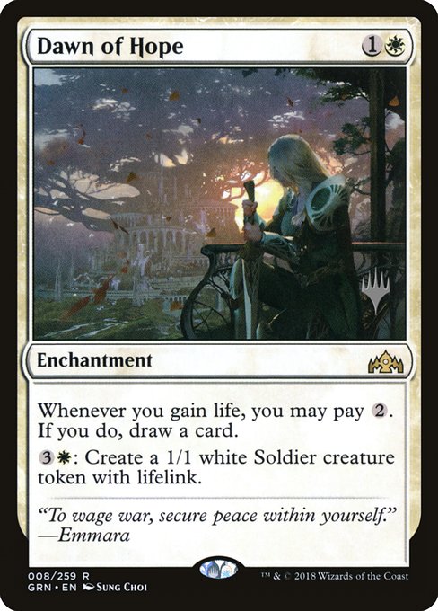 Dawn of Hope from Guilds of Ravnica Promos