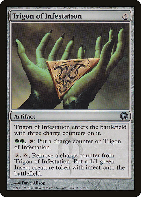 Trigon of Infestation highlighted card art