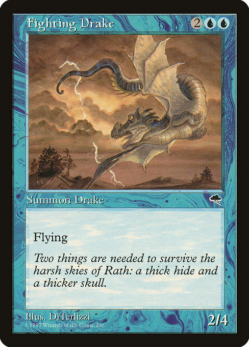 Fighting Drake from Tempest