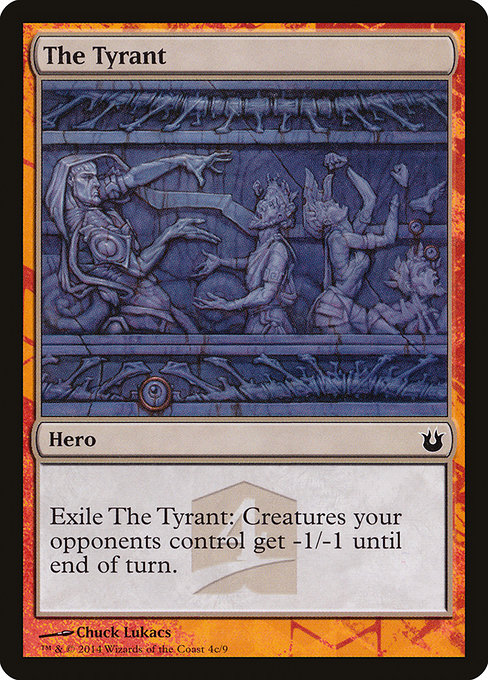 The Tyrant highlighted card art