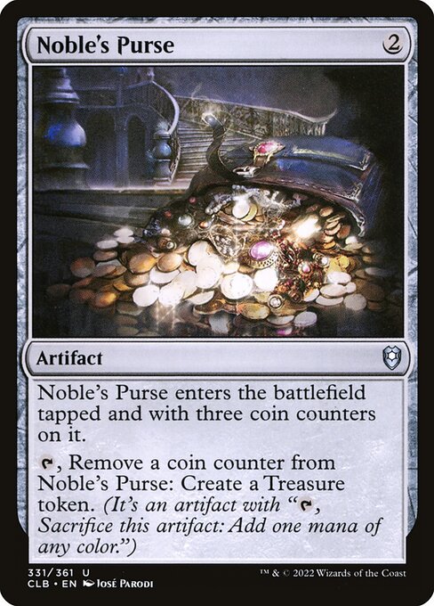 Noble's Purse highlighted card art