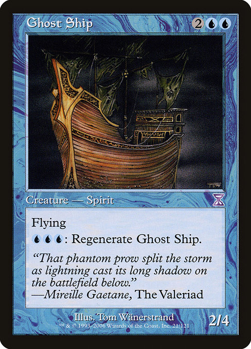 Ghost Ship from Time Spiral Timeshifted