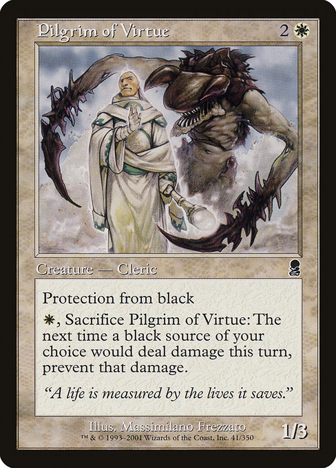 Pilgrim of Virtue highlighted card art