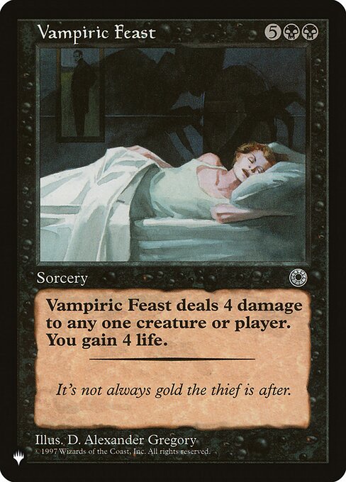 Vampiric Feast highlighted card art
