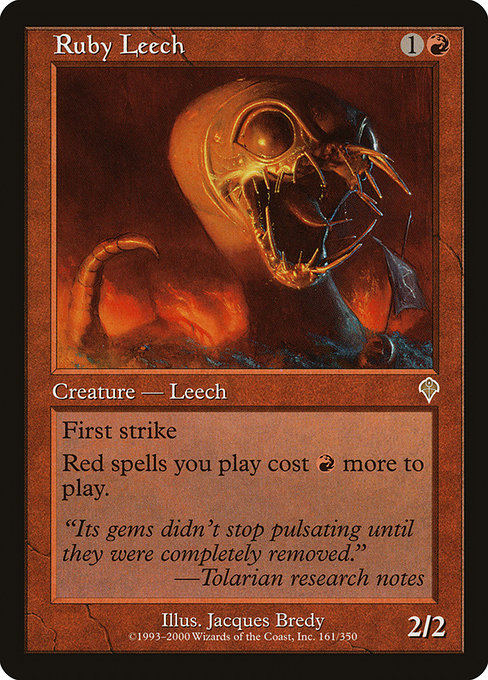 Ruby Leech highlighted card art