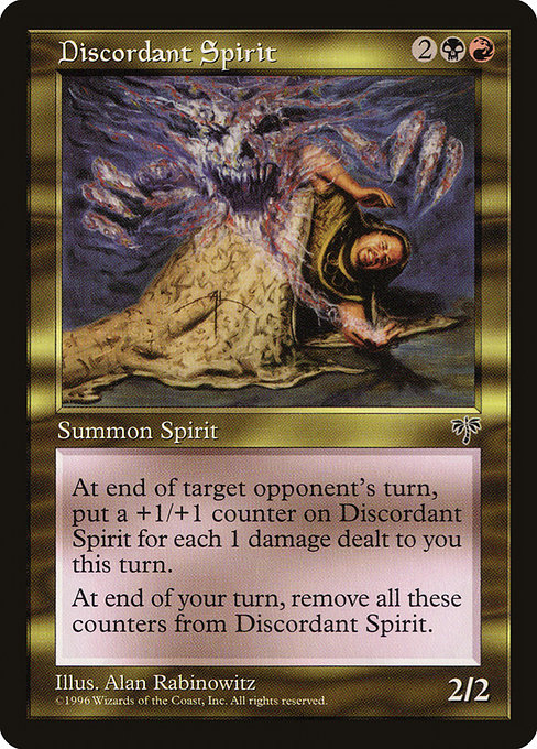 Discordant Spirit highlighted card art