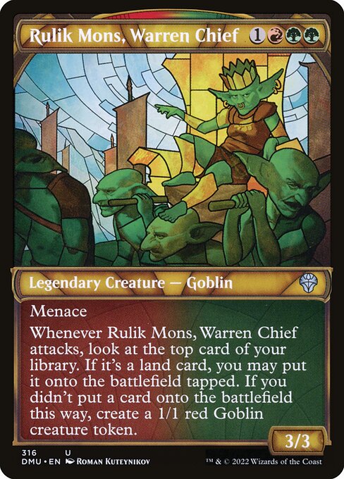 Rulik Mons, Warren Chief from Dominaria United