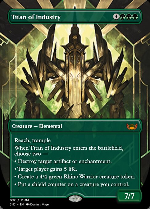Titan of Industry highlighted card art