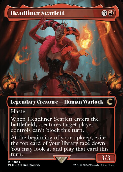 Headliner Scarlett highlighted card art