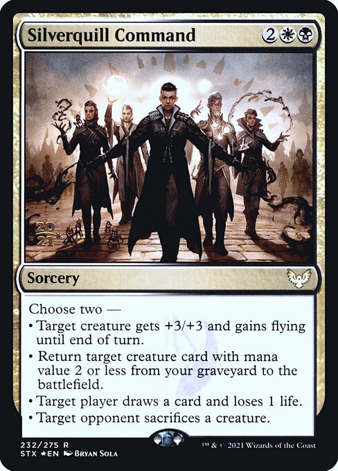 Silverquill Command from Strixhaven: School of Mages Promos