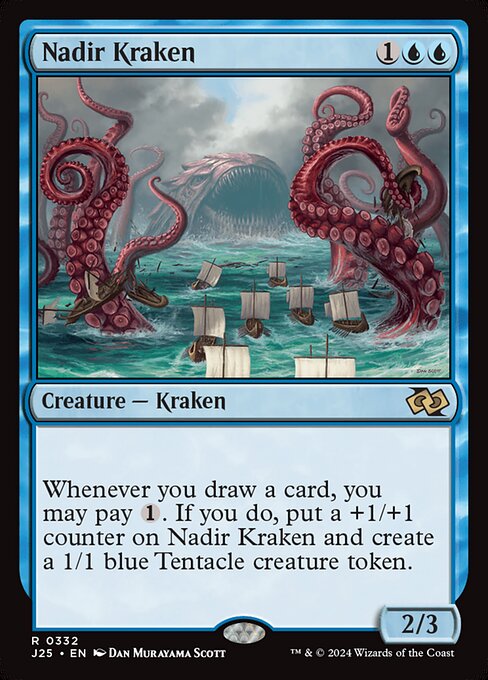 Nadir Kraken highlighted card art