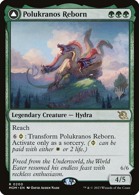 Polukranos Reborn // Polukranos, Engine of Ruin from March of the Machine Promos