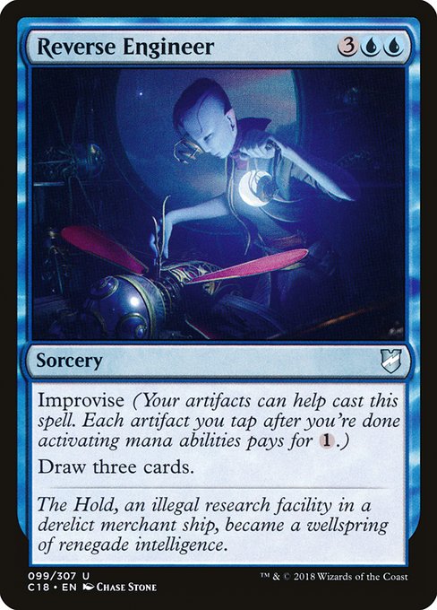 Reverse Engineer from Commander 2018